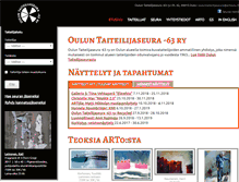 Tablet Screenshot of ots.artoulu.fi